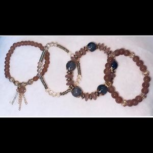 Nude Handmade Bracelet Set